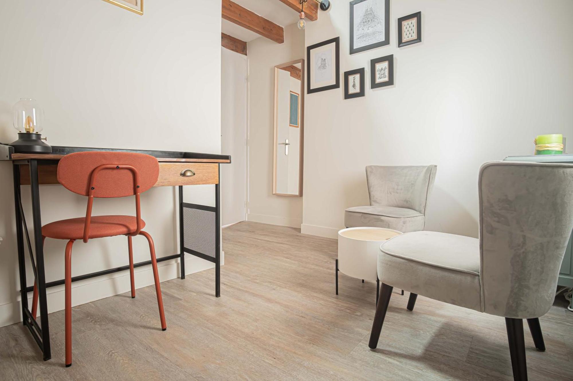 Apartament Triplex Cathedrale Parking Gratuit Reims Zewnętrze zdjęcie