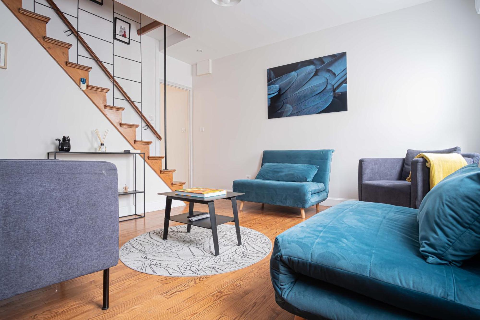 Apartament Triplex Cathedrale Parking Gratuit Reims Zewnętrze zdjęcie